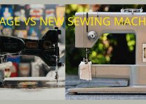 vintage vs new sewing machine