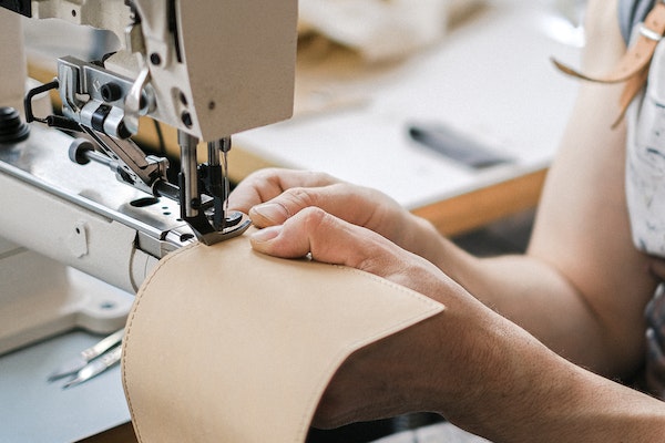 how to sew leather on a home sewing machine