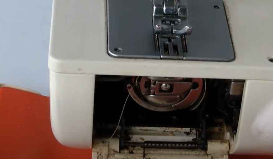 adjusting hook timing on sewing machine