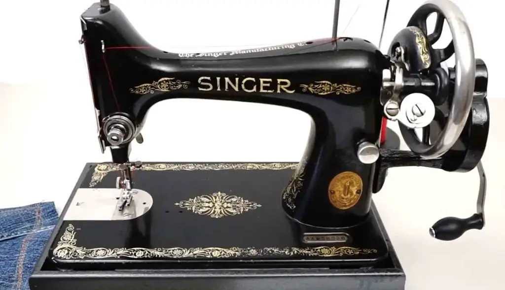 hand crank sewing machine 