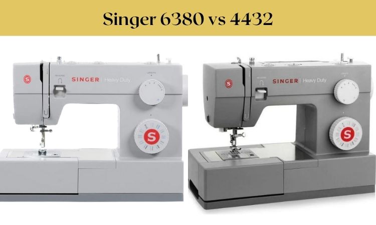 difference between singer 6380 vs 4432