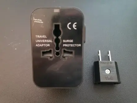 travel adaptor for sewing machine 